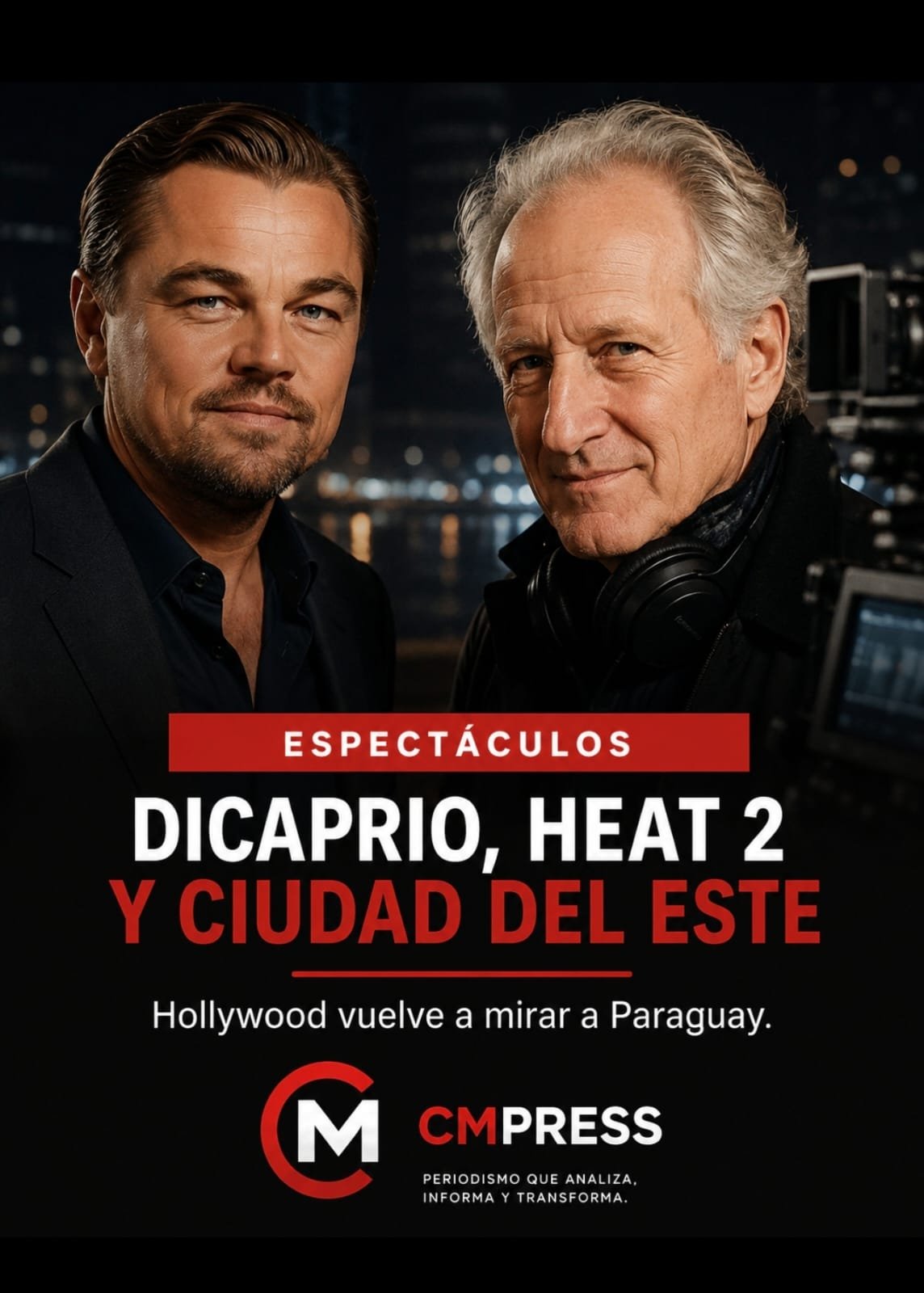 Leonardo DiCaprio suena para Heat 2 y Ciudad del Este vuelve a aparecer en el mapa de Hollywood