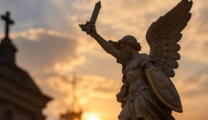 LA LUZ QUE VENCE A LAS SOMBRAS: EL PROFUNDO MENSAJE DE LA ESPADA DE SAN MIGUEL