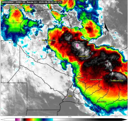TEMPORAL DESTRUCTIVO AZOTA CAAGUAZÚ DEJANDO MÁS DE 100 FAMILIAS AFECTADAS; EN CAMPO 9, UN RAYO MATA A VARIOS VACUNOS